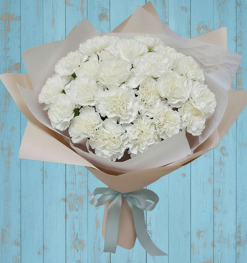 Букет цветов из: Гвоздики в Алабушево