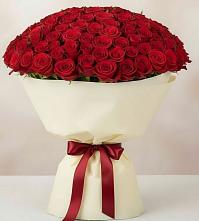 Букет 101 Красная роза Милано в Алабушево