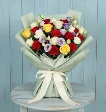 Букет цветов из:  Розы в Алабушево
