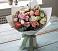 Букет цветов из: Розы, Лизиантусы и Гвоздики в Алабушево