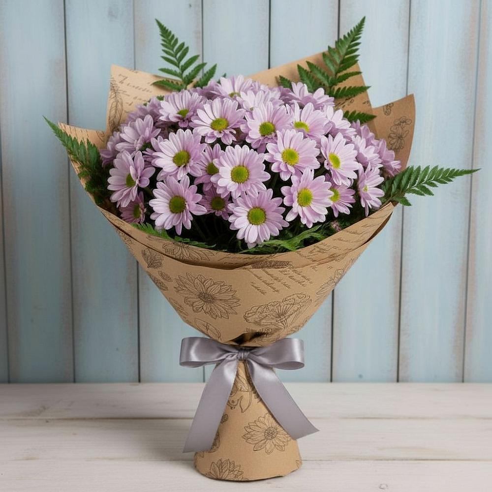 Букет цветов из: Хризантемы в Алабушево