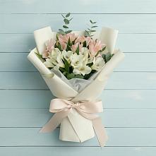 Букет цветов из:  Альстромерии в Алабушево