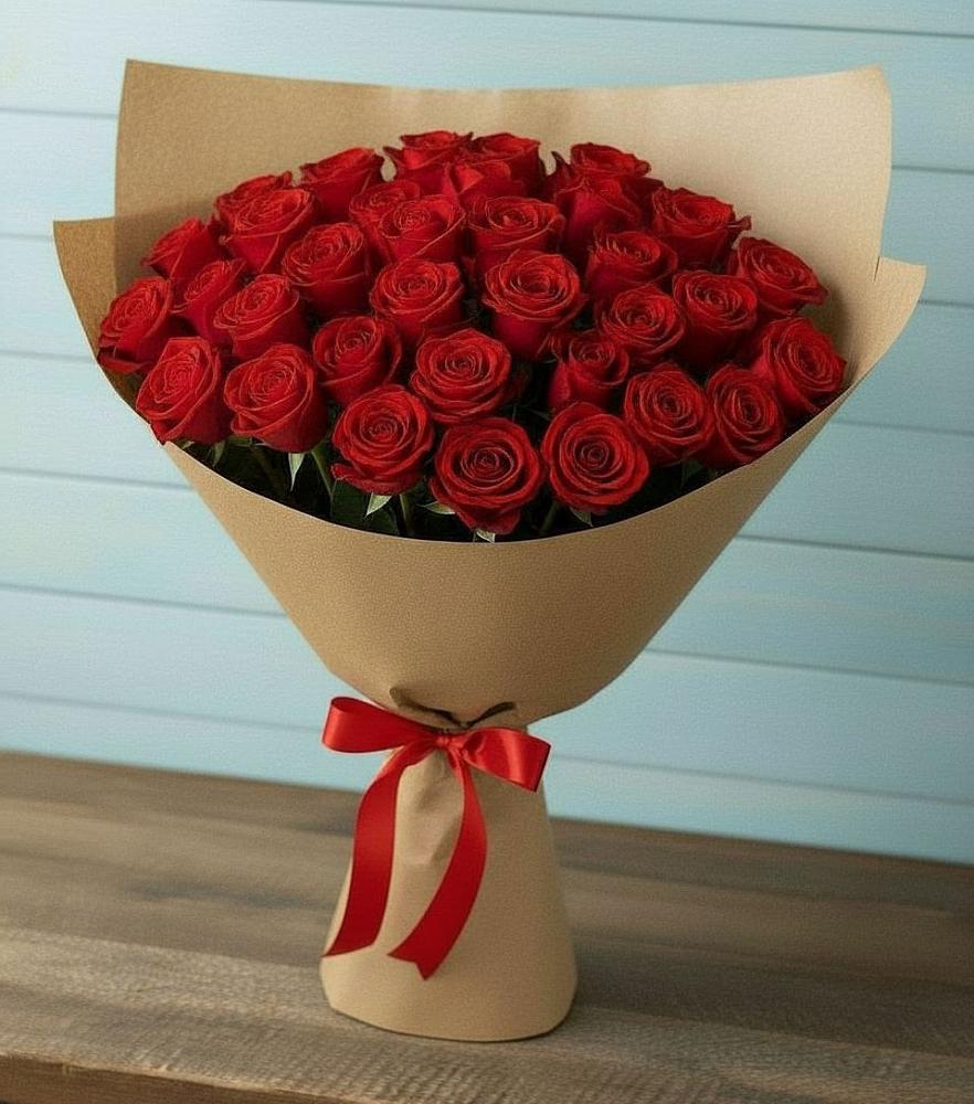 Букет Красные розы Милано в Алабушево