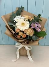 Букет цветов из:  Герберы и Хризантемы #REPLACE_PRED# Алабушево