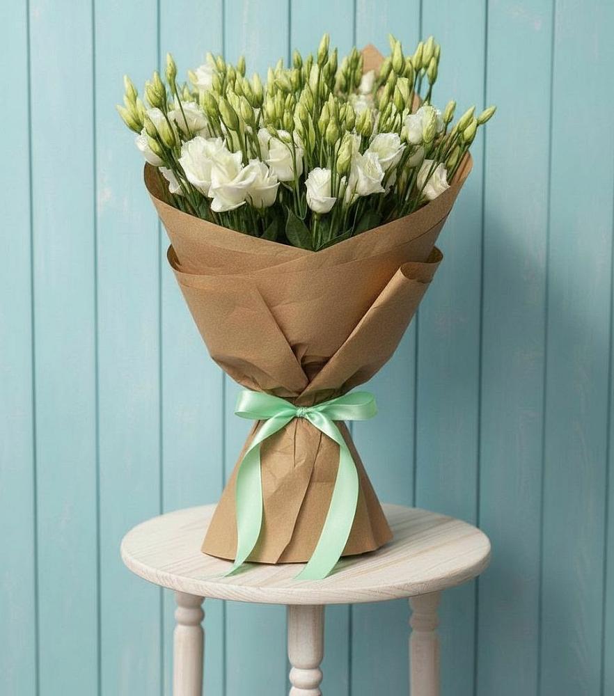 Букет цветов из: Лизиантусы в Алабушево