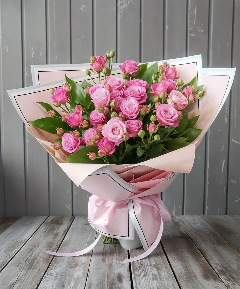Букет Розовый кустик в Алабушево