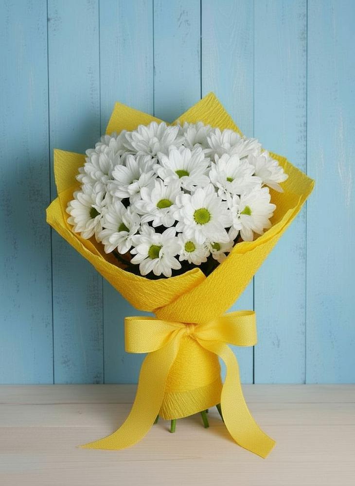 Букет цветов из: Хризантемы в Алабушево