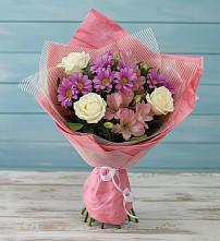 Букет цветов из:  Герберы #REPLACE_PRED# Алабушево