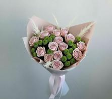 Букет цветов из:  Розы и Хризантемы #REPLACE_PRED# Алабушево