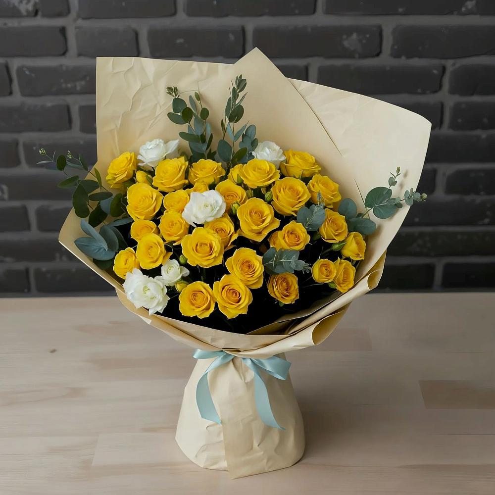 Букет цветов из: Розы в Алабушево