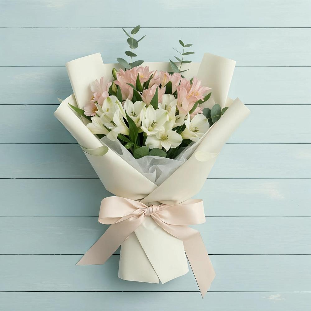 Букет цветов из: Альстромерии в Алабушево