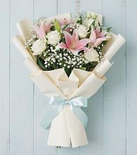 Букет цветов из:  Лилии #REPLACE_PRED# Алабушево